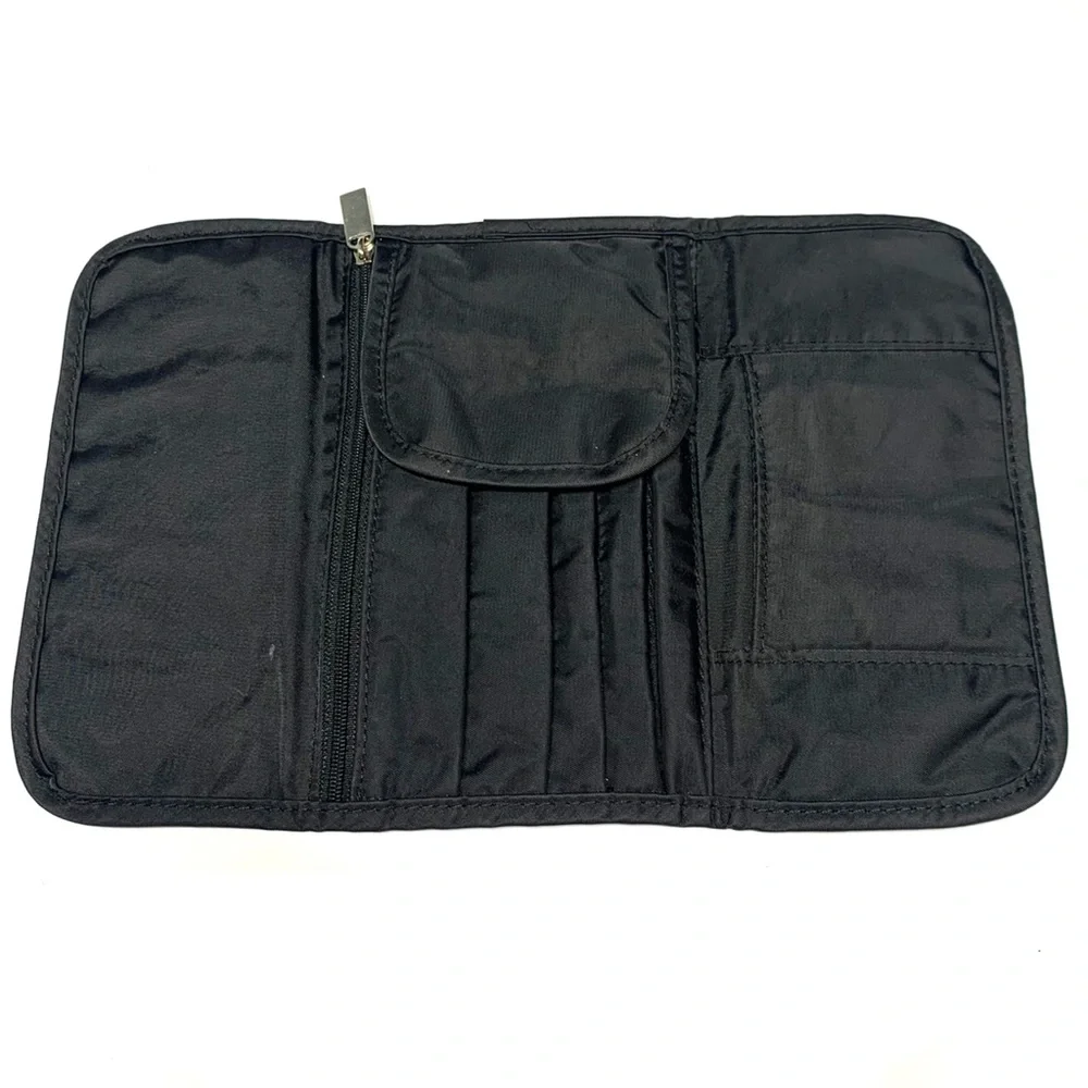 EF Studio Makeup Brush Travel Pouch Trifold Cosmetic Organizer